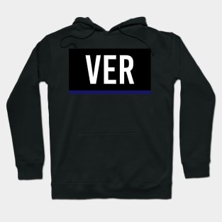 Max Verstappen Driver Tag Hoodie